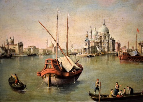 Venise, le bassin de San Marco - École de Michèle Marieschi (1710-1744) - Romano Ischia